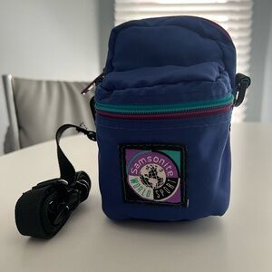Vintage Retro 80s 90s Samsonite World Sport Padded Camera Bag Pouch with Strap